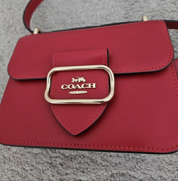 Coach Red Crossbody Bag - Picture 2 of 16
